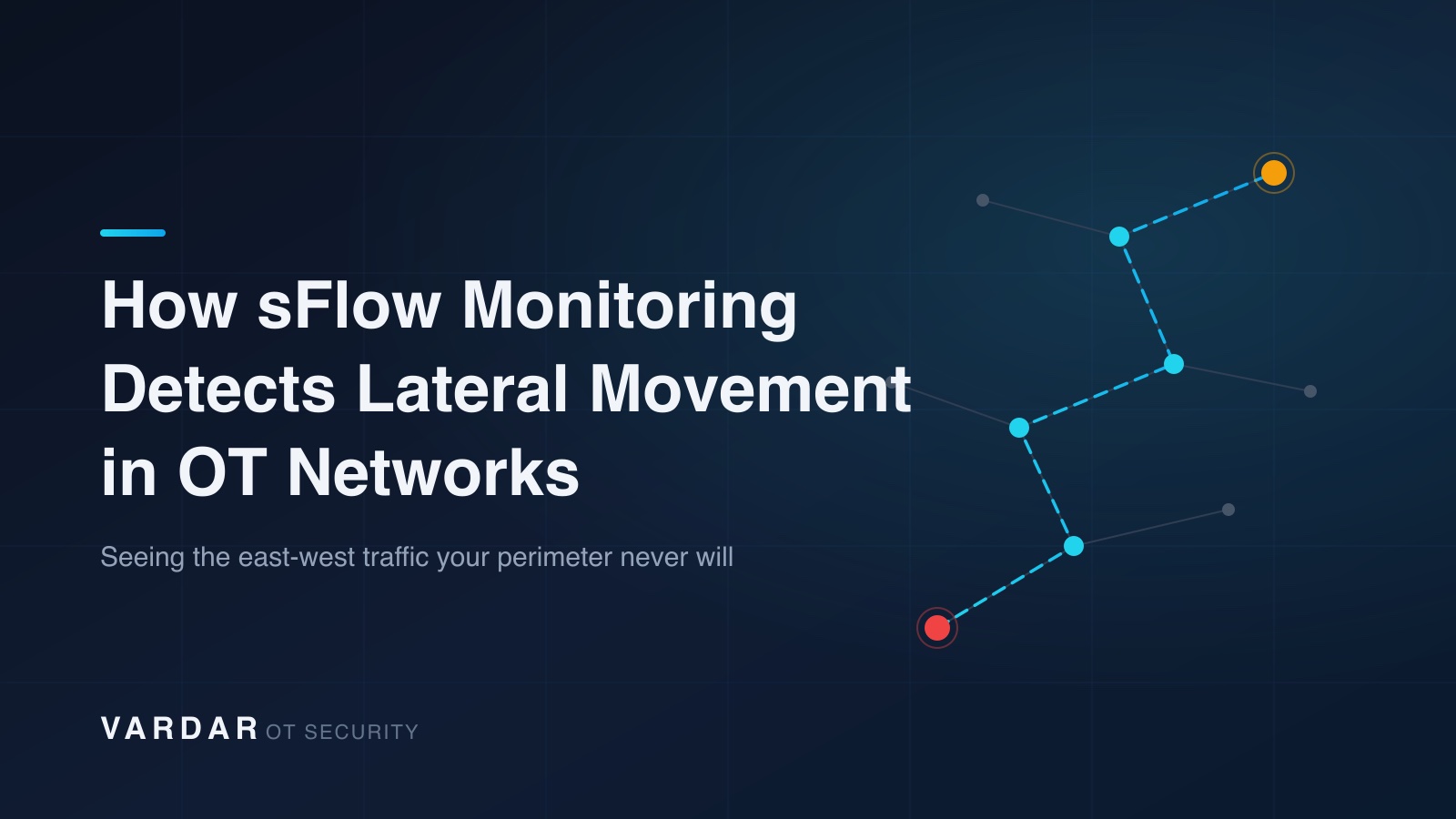 How sFlow Monitoring Detects Lateral Movement in OT Networks